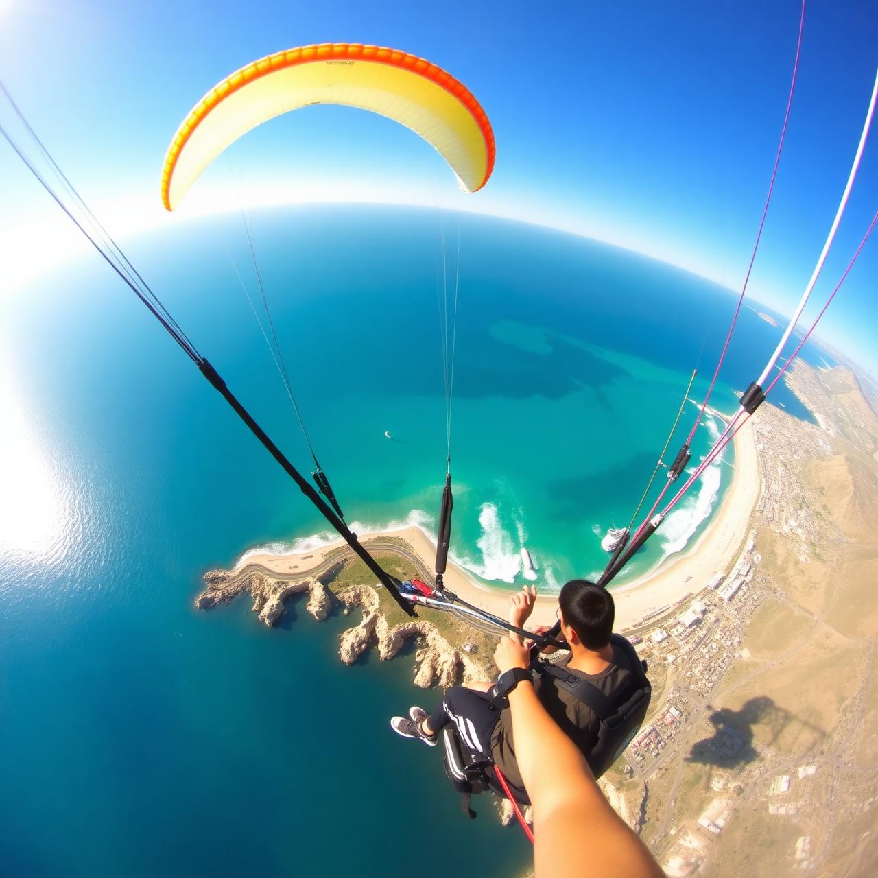 Paraglide the Axarquía coast